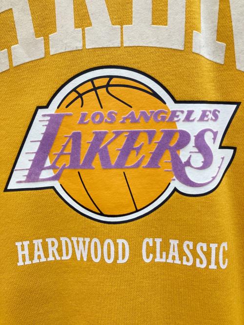 NBA（エヌビーエー）NBA (エヌビーエー) スウェット イエロー サイズ:Lの古着・服飾アイテム