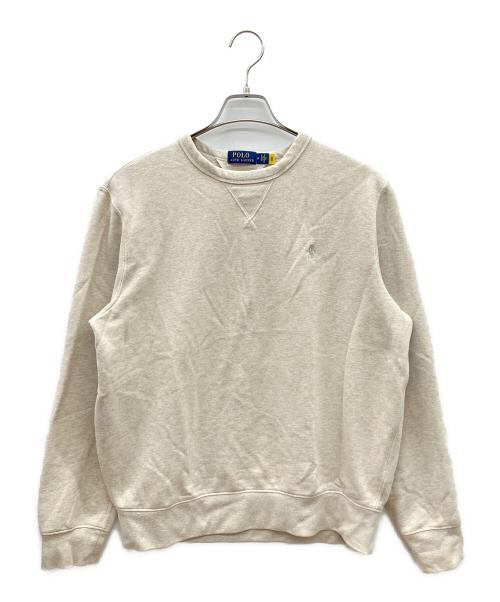 POLO RALPH LAUREN（ポロ・ラルフローレン）POLO RALPH LAUREN (ポロ・ラルフローレン) スウェット ライトグレー サイズ:Ｍの古着・服飾アイテム