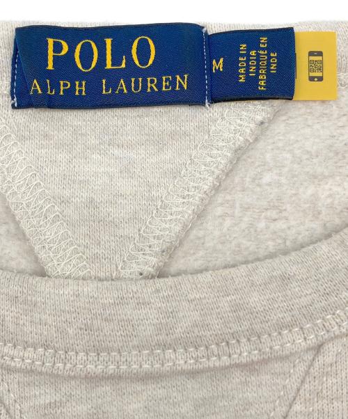 POLO RALPH LAUREN（ポロ・ラルフローレン）POLO RALPH LAUREN (ポロ・ラルフローレン) スウェット ライトグレー サイズ:Ｍの古着・服飾アイテム