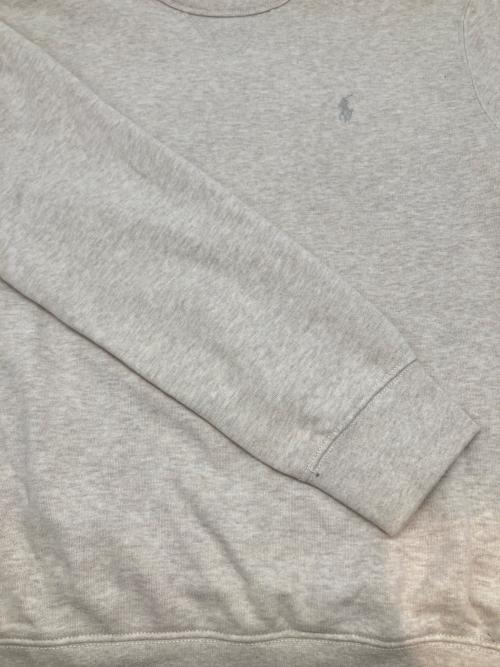 POLO RALPH LAUREN（ポロ・ラルフローレン）POLO RALPH LAUREN (ポロ・ラルフローレン) スウェット ライトグレー サイズ:Ｍの古着・服飾アイテム