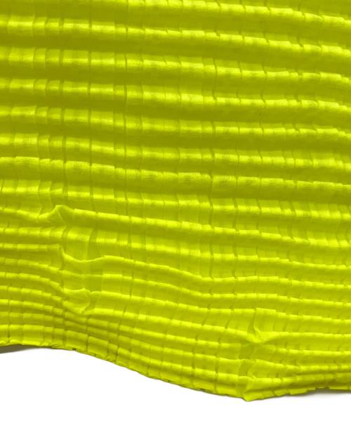 ISSEY MIYAKE（イッセイミヤケ）ISSEY MIYAKE (イッセイミヤケ) ノースリーブカットソー レッド×グリーン サイズ:2の古着・服飾アイテム