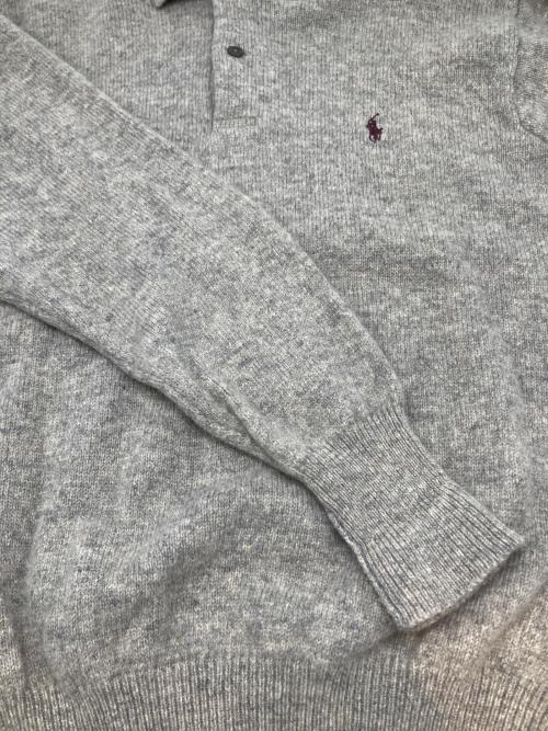 POLO RALPH LAUREN（ポロ・ラルフローレン）POLO RALPH LAUREN (ポロ・ラルフローレン) 90's薄手ニット アイボリー サイズ:Lの古着・服飾アイテム