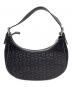 CELINE (セリーヌ) ハンドバッグ Cマカダム ハーフムーン  ブラック：55000円