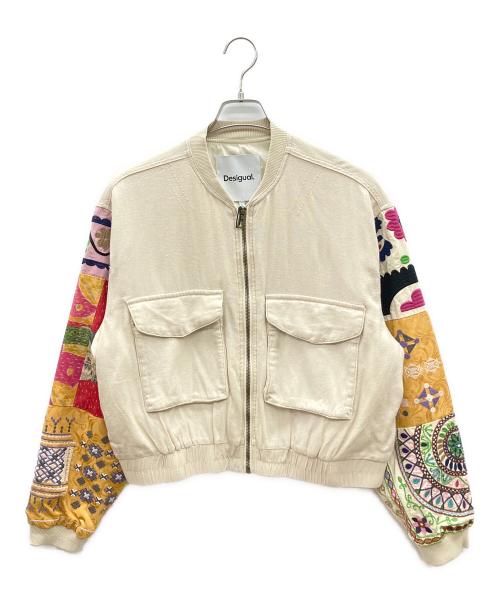 Desigual（デシグアル）Desigual (デシグアル) ボンバージャケット マルチカラー サイズ:Lの古着・服飾アイテム