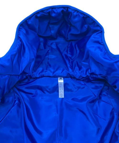adidas（アディダス）adidas (アディダス) 中綿ジャケット ブルー サイズ:150 未使用品の古着・服飾アイテム