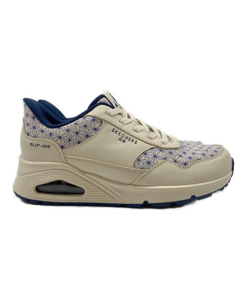 SKECHERS（スケッチャーズ）SKECHERS (スケッチャーズ) ローカットスニーカー ホワイト×ブルー サイズ:23cmの古着・服飾アイテム