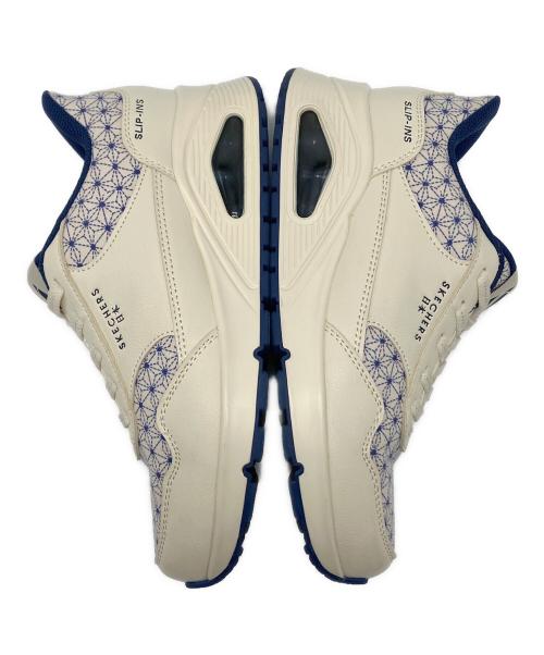 SKECHERS（スケッチャーズ）SKECHERS (スケッチャーズ) ローカットスニーカー ホワイト×ブルー サイズ:23cmの古着・服飾アイテム