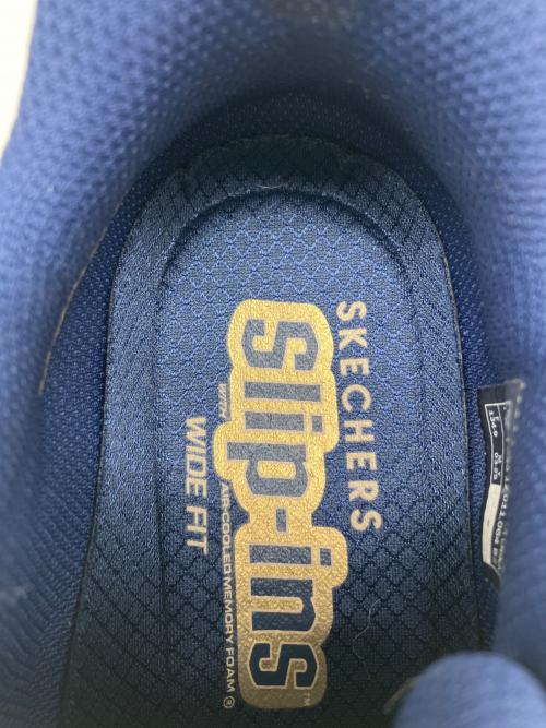 SKECHERS（スケッチャーズ）SKECHERS (スケッチャーズ) ローカットスニーカー ホワイト×ブルー サイズ:23cmの古着・服飾アイテム