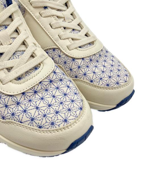 SKECHERS（スケッチャーズ）SKECHERS (スケッチャーズ) ローカットスニーカー ホワイト×ブルー サイズ:23cmの古着・服飾アイテム