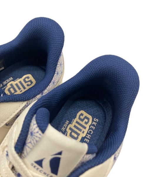 SKECHERS（スケッチャーズ）SKECHERS (スケッチャーズ) ローカットスニーカー ホワイト×ブルー サイズ:23cmの古着・服飾アイテム