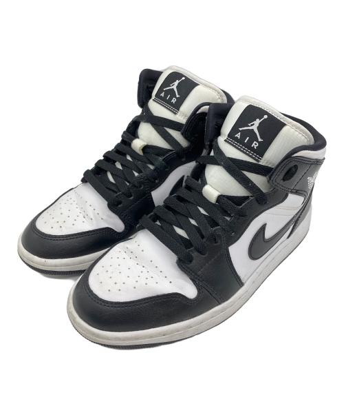NIKE（ナイキ）NIKE (ナイキ) Women's Air Jordan 1 Mid ブラック サイズ:25cmの古着・服飾アイテム
