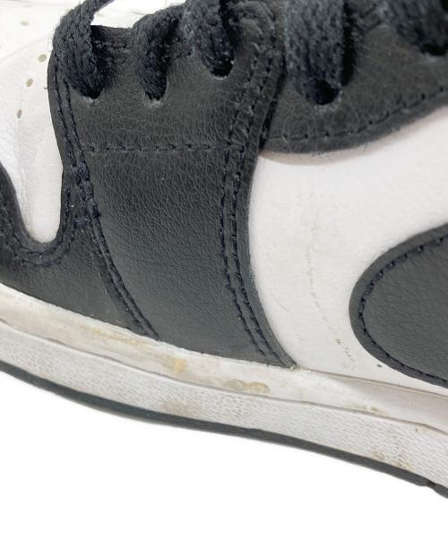 NIKE（ナイキ）NIKE (ナイキ) Women's Air Jordan 1 Mid ブラック サイズ:25cmの古着・服飾アイテム