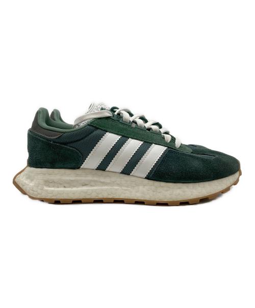 adidas（アディダス）adidas (アディダス) ローカットスニーカー 	RETROPY E5（レトロピー イーファイブ） グリーン×ホワイト サイズ:26cmの古着・服飾アイテム