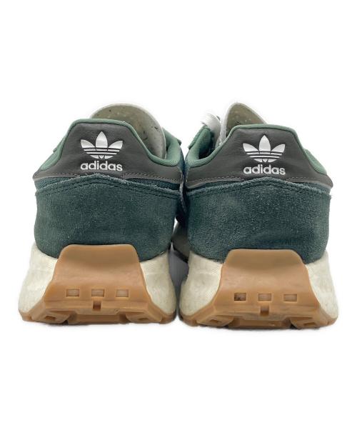 adidas（アディダス）adidas (アディダス) ローカットスニーカー 	RETROPY E5（レトロピー イーファイブ） グリーン×ホワイト サイズ:26cmの古着・服飾アイテム