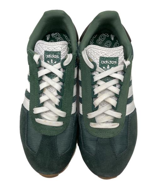 adidas（アディダス）adidas (アディダス) ローカットスニーカー 	RETROPY E5（レトロピー イーファイブ） グリーン×ホワイト サイズ:26cmの古着・服飾アイテム