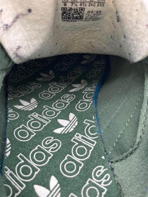 adidas（アディダス）adidas (アディダス) ローカットスニーカー 	RETROPY E5（レトロピー イーファイブ） グリーン×ホワイト サイズ:26cmの古着・服飾アイテム