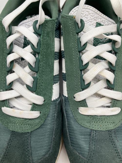 adidas（アディダス）adidas (アディダス) ローカットスニーカー 	RETROPY E5（レトロピー イーファイブ） グリーン×ホワイト サイズ:26cmの古着・服飾アイテム