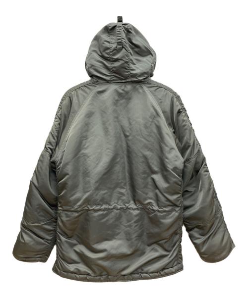 ALPHA INDUSTRIES（アルファインダストリーズ）ALPHA INDUSTRIES (アルファインダストリーズ) ミリタリージャケット グレー サイズ:Ｍの古着・服飾アイテム