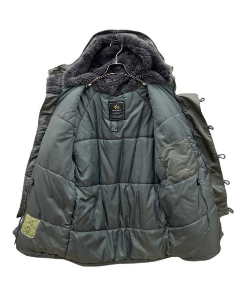 ALPHA INDUSTRIES（アルファインダストリーズ）ALPHA INDUSTRIES (アルファインダストリーズ) ミリタリージャケット グレー サイズ:Ｍの古着・服飾アイテム