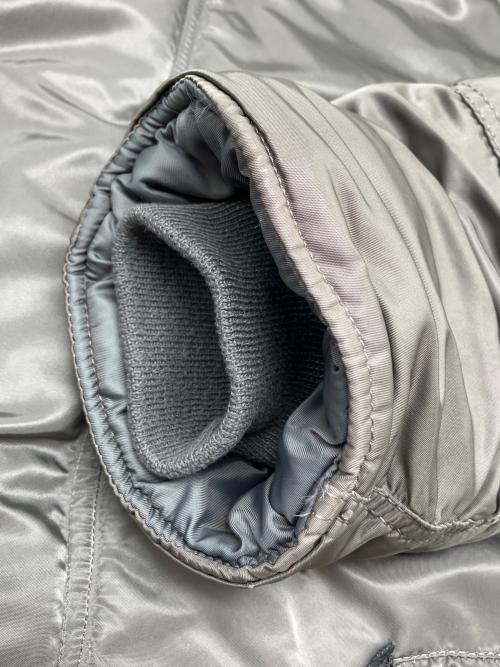 ALPHA INDUSTRIES（アルファインダストリーズ）ALPHA INDUSTRIES (アルファインダストリーズ) ミリタリージャケット グレー サイズ:Ｍの古着・服飾アイテム