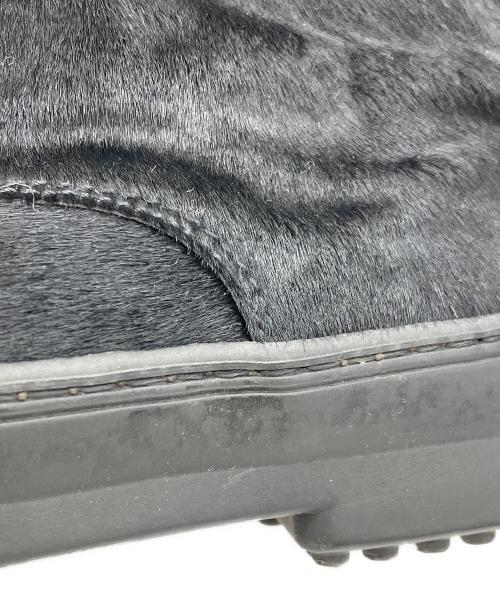 TOD'S（トッズ）TOD'S (トッズ) ハラコレザーブーツ ブラック サイズ:22.5cmの古着・服飾アイテム