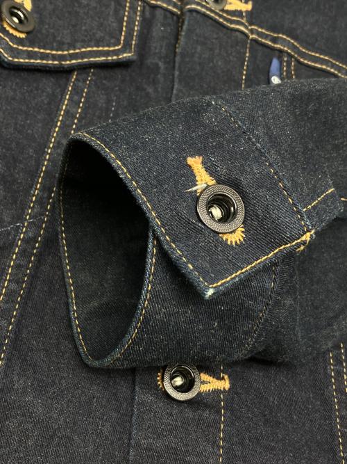 EDIFICE（エディフィス）EDIFICE (エディフィス) デニムジャケット　2015年モデル ネイビー サイズ:40の古着・服飾アイテム