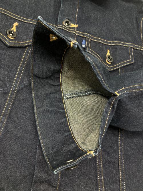 EDIFICE（エディフィス）EDIFICE (エディフィス) デニムジャケット　2015年モデル ネイビー サイズ:40の古着・服飾アイテム