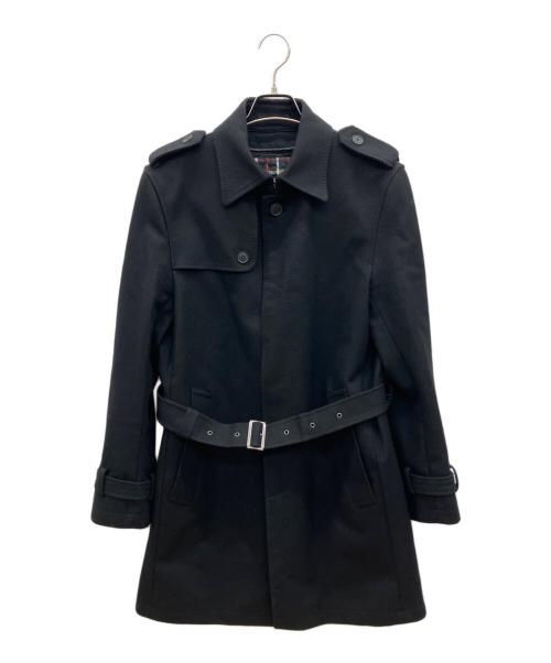 BURBERRY BLACK LABEL（バーバリーブラックレーベル）BURBERRY BLACK LABEL (バーバリーブラックレーベル) トレンチコート ブラック サイズ:Ｍの古着・服飾アイテム