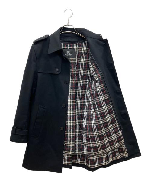 BURBERRY BLACK LABEL（バーバリーブラックレーベル）BURBERRY BLACK LABEL (バーバリーブラックレーベル) トレンチコート ブラック サイズ:Ｍの古着・服飾アイテム
