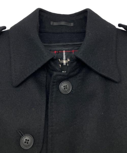 BURBERRY BLACK LABEL（バーバリーブラックレーベル）BURBERRY BLACK LABEL (バーバリーブラックレーベル) トレンチコート ブラック サイズ:Ｍの古着・服飾アイテム