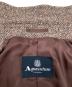 中古・古着 Aquascutum (アクアスキュータム) ツイードコート ブラウン サイズ:7F：5000円