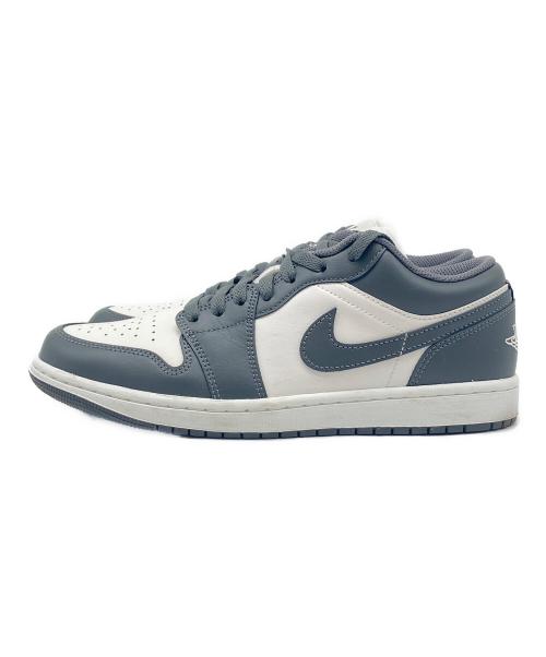 NIKE（ナイキ）NIKE (ナイキ) Air Jordan 1 Low グレー×ホワイト サイズ:26.5cmの古着・服飾アイテム