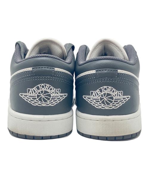 NIKE（ナイキ）NIKE (ナイキ) Air Jordan 1 Low グレー×ホワイト サイズ:26.5cmの古着・服飾アイテム