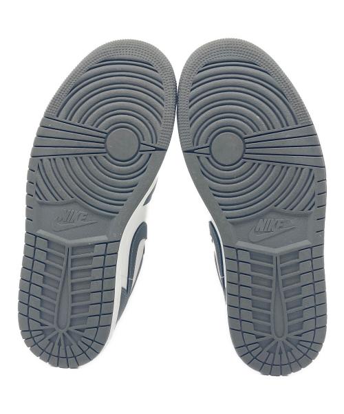 NIKE（ナイキ）NIKE (ナイキ) Air Jordan 1 Low グレー×ホワイト サイズ:26.5cmの古着・服飾アイテム