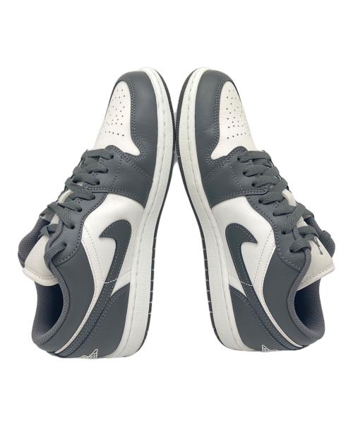 NIKE（ナイキ）NIKE (ナイキ) Air Jordan 1 Low グレー×ホワイト サイズ:26.5cmの古着・服飾アイテム