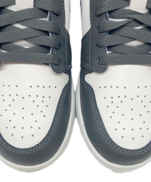 NIKE（ナイキ）NIKE (ナイキ) Air Jordan 1 Low グレー×ホワイト サイズ:26.5cmの古着・服飾アイテム