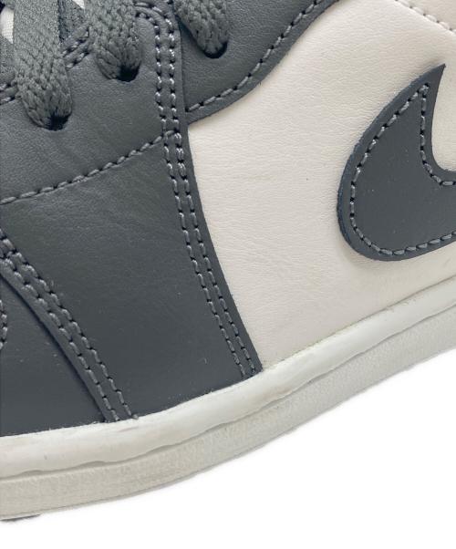 NIKE（ナイキ）NIKE (ナイキ) Air Jordan 1 Low グレー×ホワイト サイズ:26.5cmの古着・服飾アイテム
