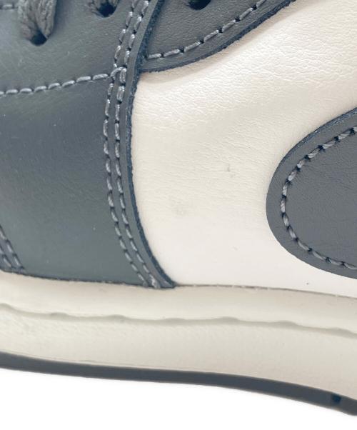 NIKE（ナイキ）NIKE (ナイキ) Air Jordan 1 Low グレー×ホワイト サイズ:26.5cmの古着・服飾アイテム