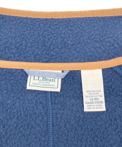 L.L.Bean（エルエルビーン）L.L.Bean (エルエルビーン) フリースジャケット　24FW ネイビー サイズ:Lの古着・服飾アイテム