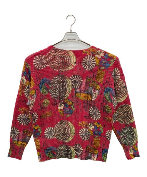 Desigual（デシグアル）Desigual (デシグアル) 厚手ニット　2023年モデル レッド サイズ:Ｍの古着・服飾アイテム