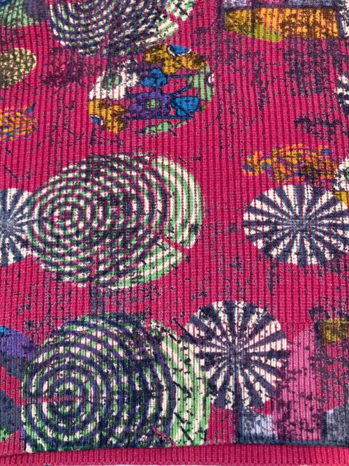 Desigual（デシグアル）Desigual (デシグアル) 厚手ニット　2023年モデル レッド サイズ:Ｍの古着・服飾アイテム