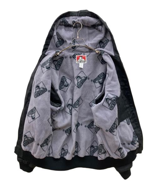BEN DAVIS（ベンデイビス）BEN DAVIS (ベンデイビス) HOODED FRONT ZIPPER JACKET ブラック サイズ:XLの古着・服飾アイテム