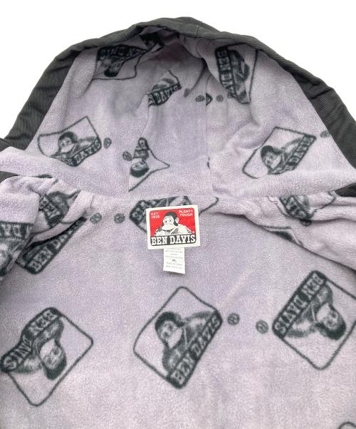 BEN DAVIS（ベンデイビス）BEN DAVIS (ベンデイビス) HOODED FRONT ZIPPER JACKET ブラック サイズ:XLの古着・服飾アイテム