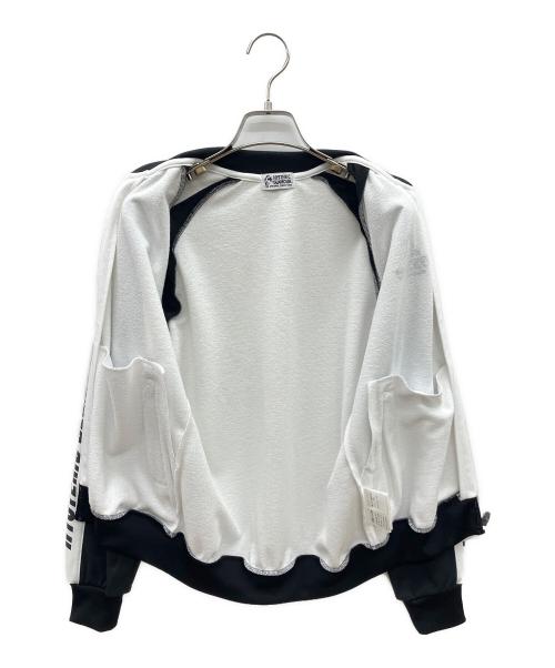 Hysteric Glamour（ヒステリックグラマー）Hysteric Glamour (ヒステリックグラマー) トラックジャケット　Y2K ホワイト×ブラック サイズ:FREEの古着・服飾アイテム