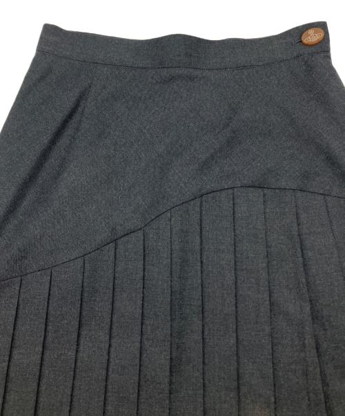 Vivienne Westwood RED LABEL（ヴィヴィアンウエストウッドレッドレーベル）Vivienne Westwood RED LABEL (ヴィヴィアンウエストウッドレッドレーベル) スカート　	Y2K グレー サイズ:1の古着・服飾アイテム