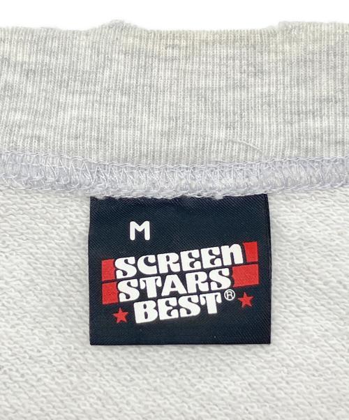 SCREEN STARS BEST（スクリーンズスターズベスト）SCREEN STARS BEST (スクリーンズスターズベスト) 加工プリントスウェット グレー サイズ:Ｍの古着・服飾アイテム