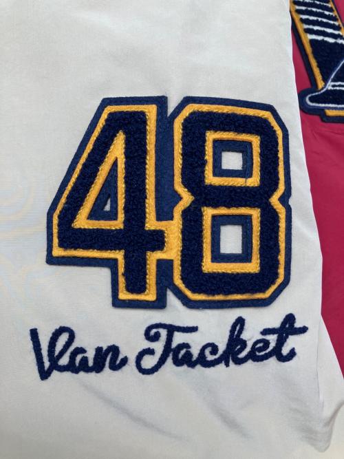 VAN（ヴァン）VAN (ヴァン) ダウンジャケット レッド サイズ:Lの古着・服飾アイテム