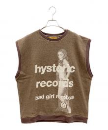 Hysteric Glamour（ヒステリックグラマー）の古着「ニットベスト」｜ブラウン