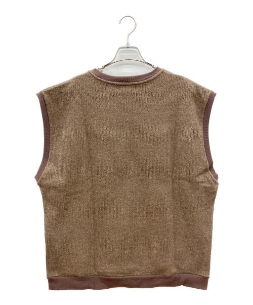 Hysteric Glamour（ヒステリックグラマー）Hysteric Glamour (ヒステリックグラマー) ニットベスト ブラウン サイズ:FREEの古着・服飾アイテム