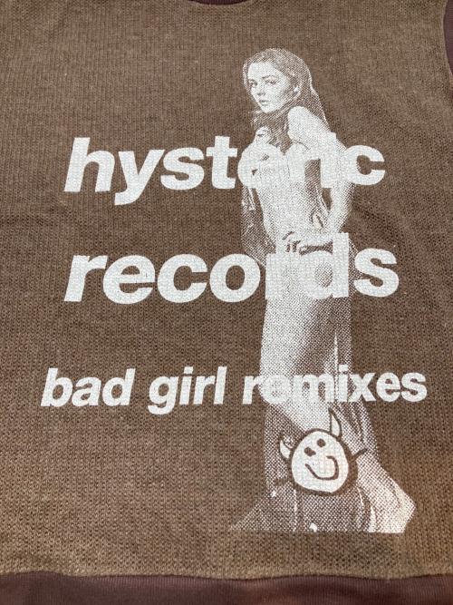 Hysteric Glamour（ヒステリックグラマー）Hysteric Glamour (ヒステリックグラマー) ニットベスト ブラウン サイズ:FREEの古着・服飾アイテム